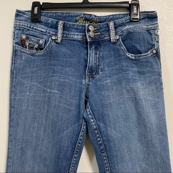 Miss Me Embellished Boot Cut Jeans Size 29 - Picture 2 of 16
